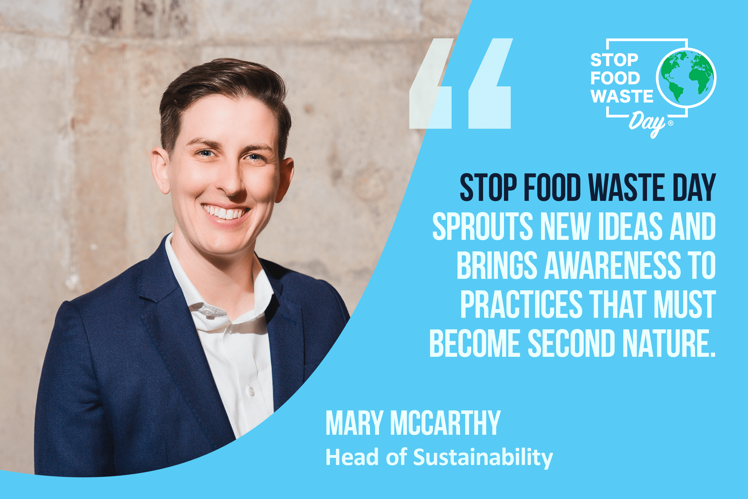 Mary McCarthy, VP of Sustainability