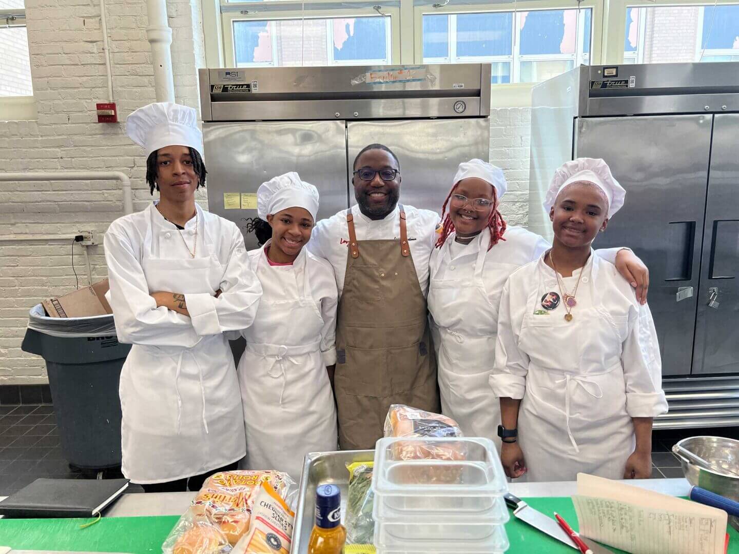 More Than a Culinary Battle: A Day of Mentorship and Learning at Chicago Vocational High School