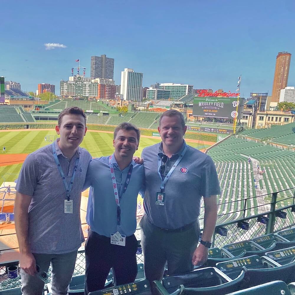 Men at Wrigley