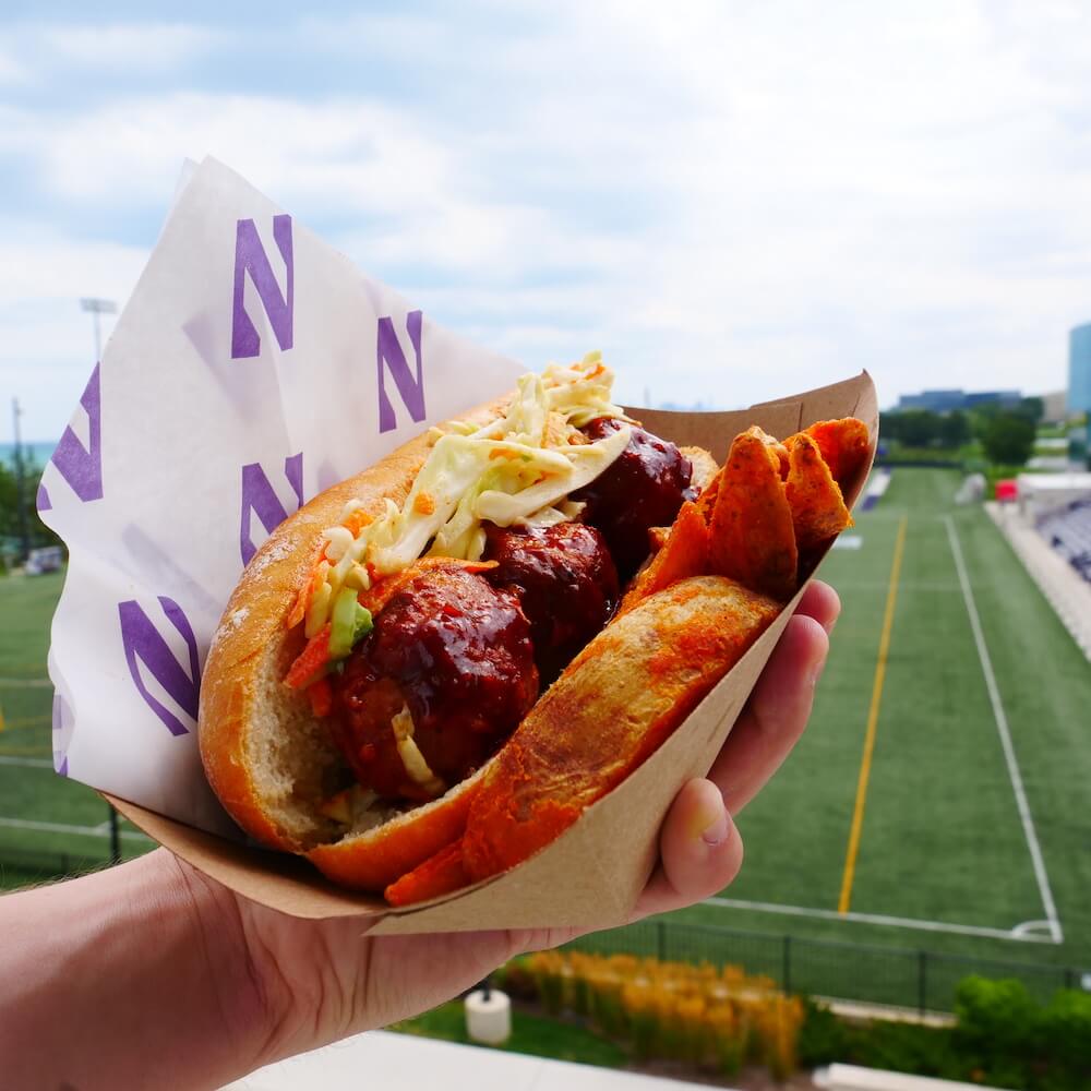 northwestern meatball sandwich