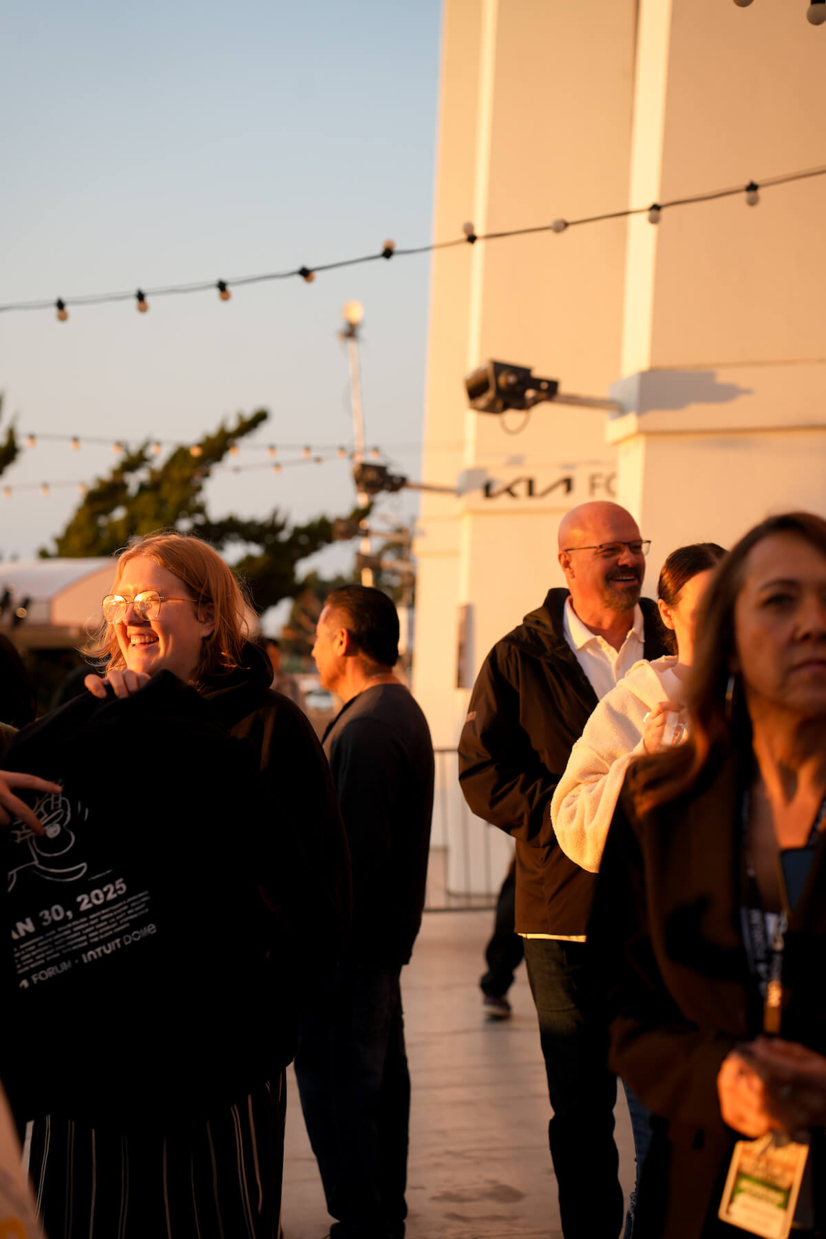 Guests at Kia Forum