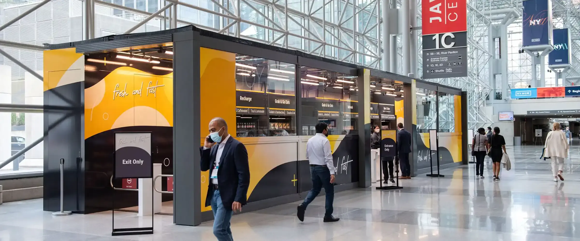 Kiosks at Javits Center - Desktop Version