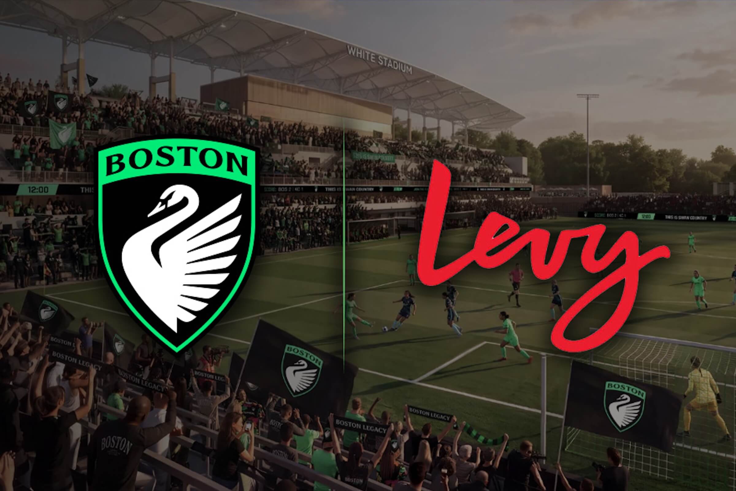 Boston Legacy and Levy logos
