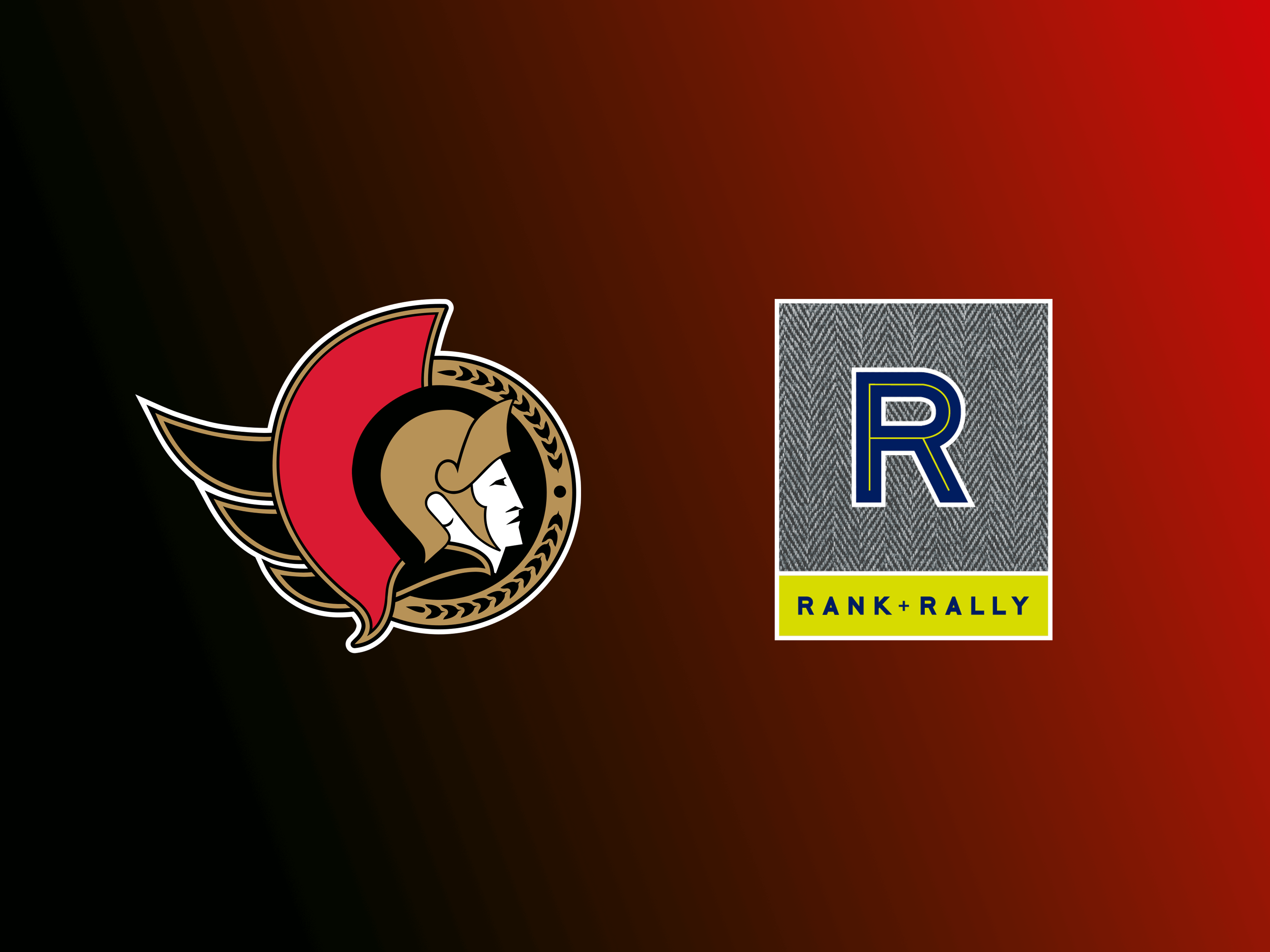 Ottawa Senators and Rank + Rally logos
