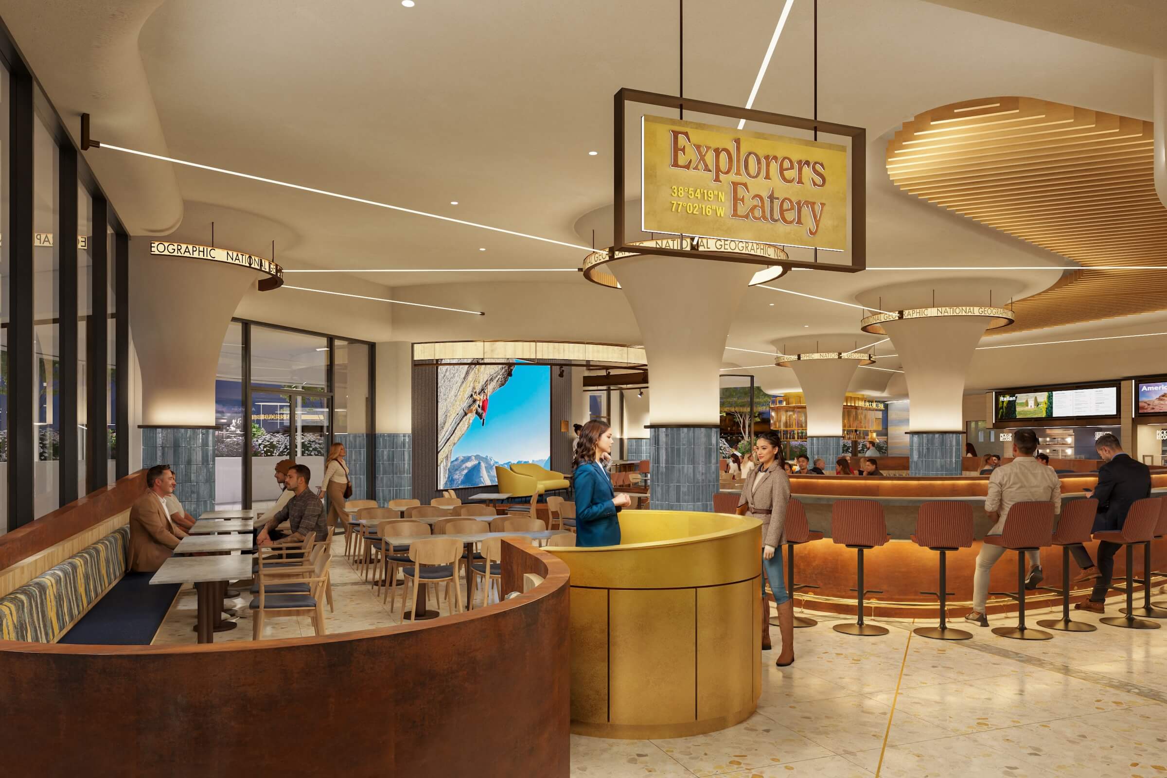 Nat Geo Museum Eatery Rendering
