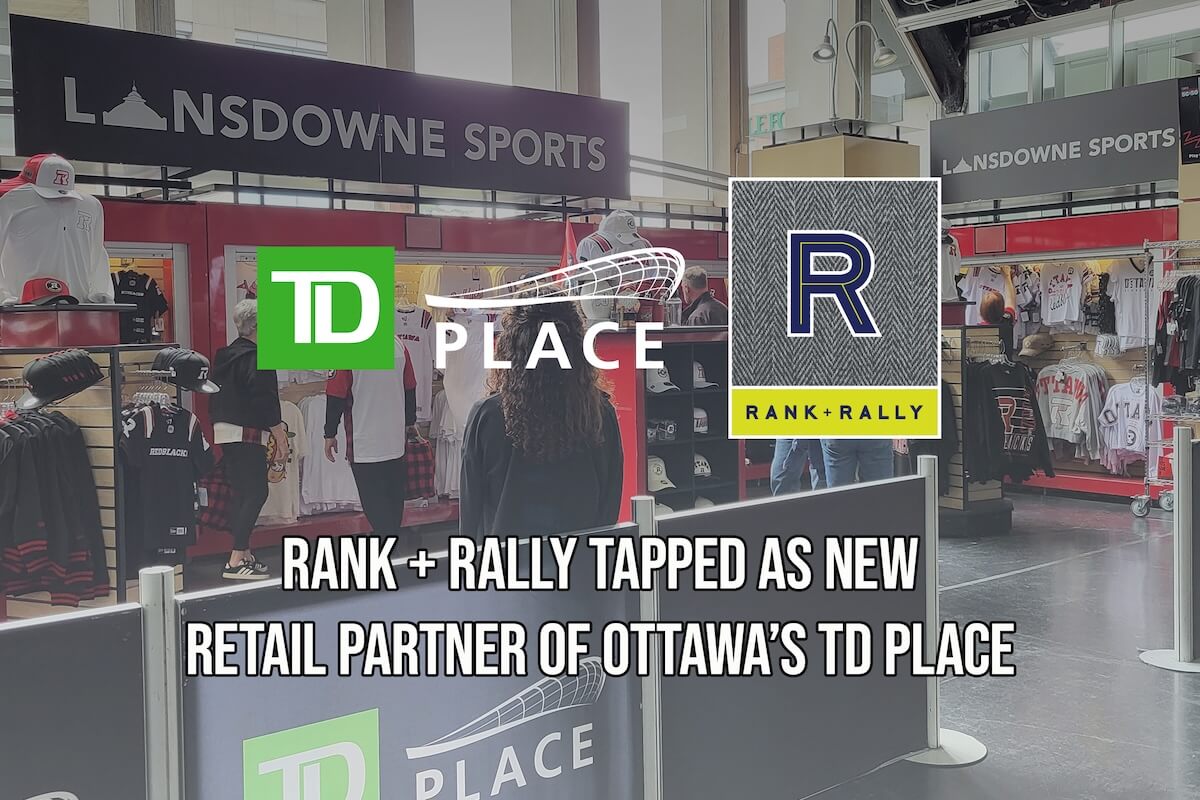 TD Place Launches Expansive Retail Partnership with Rank + Rally