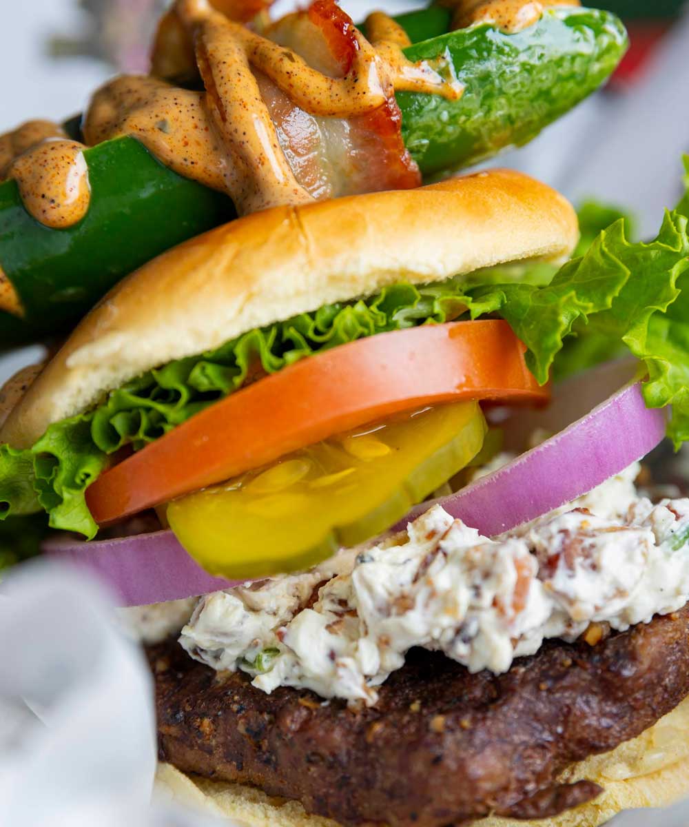 Jalapeno Popper Burger - mobile version