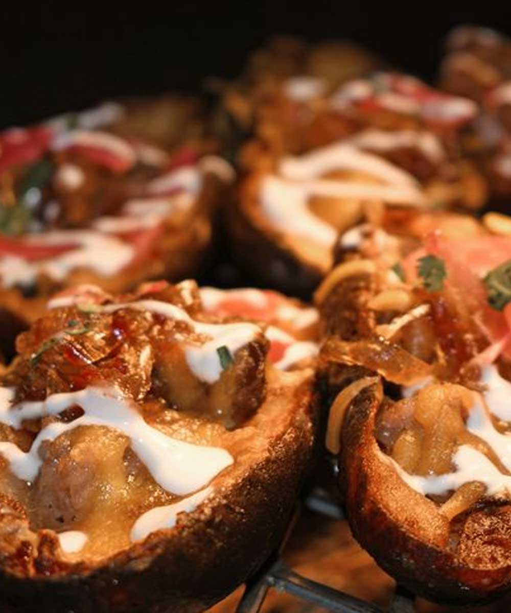 loaded potato skins - mobile version